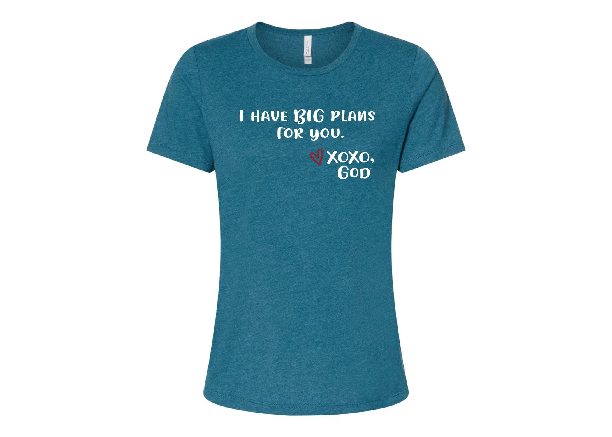 Women's Relaxed Tee - I have BIG plans for you.
