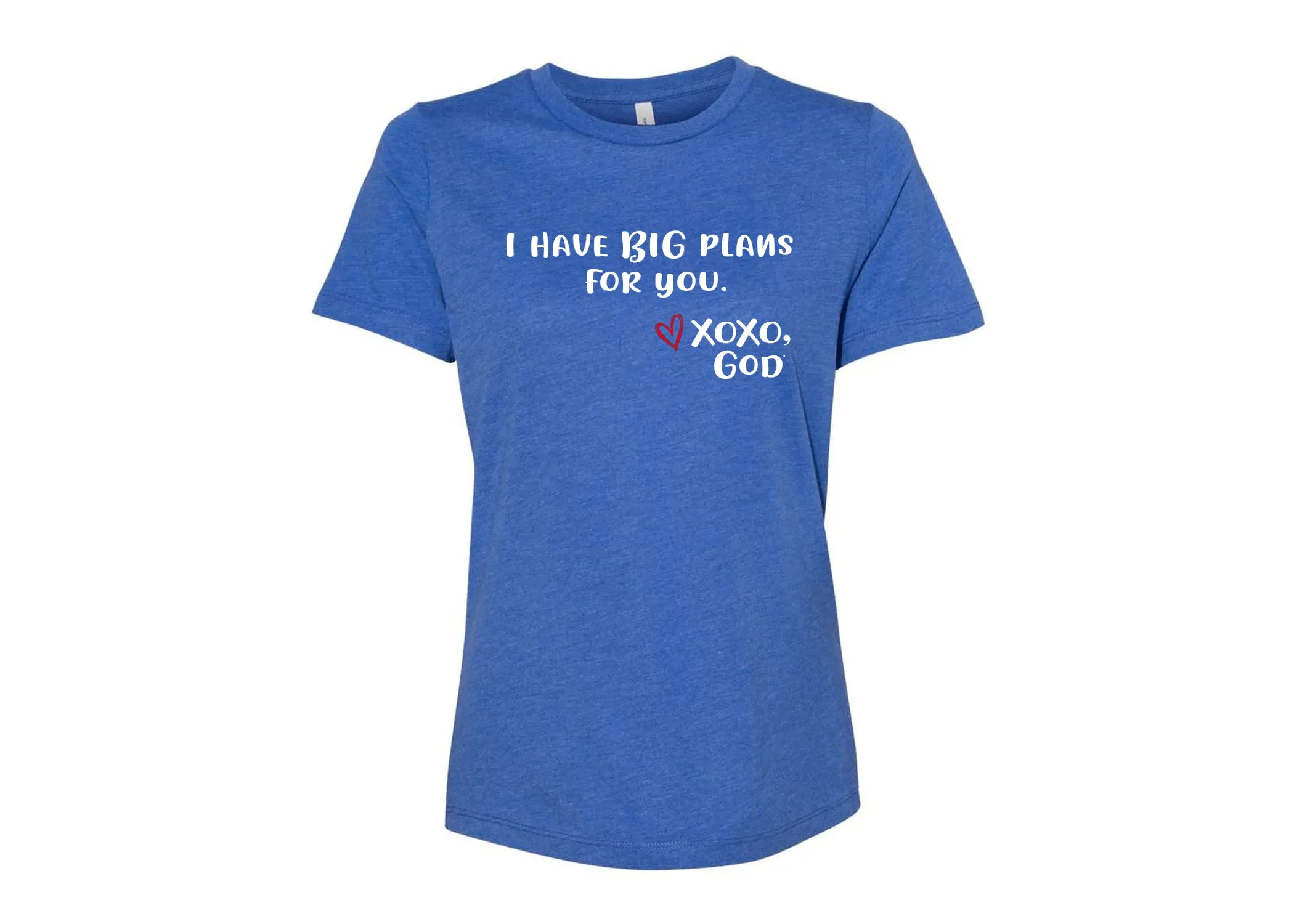 Women's Relaxed Tee - I have BIG plans for you.