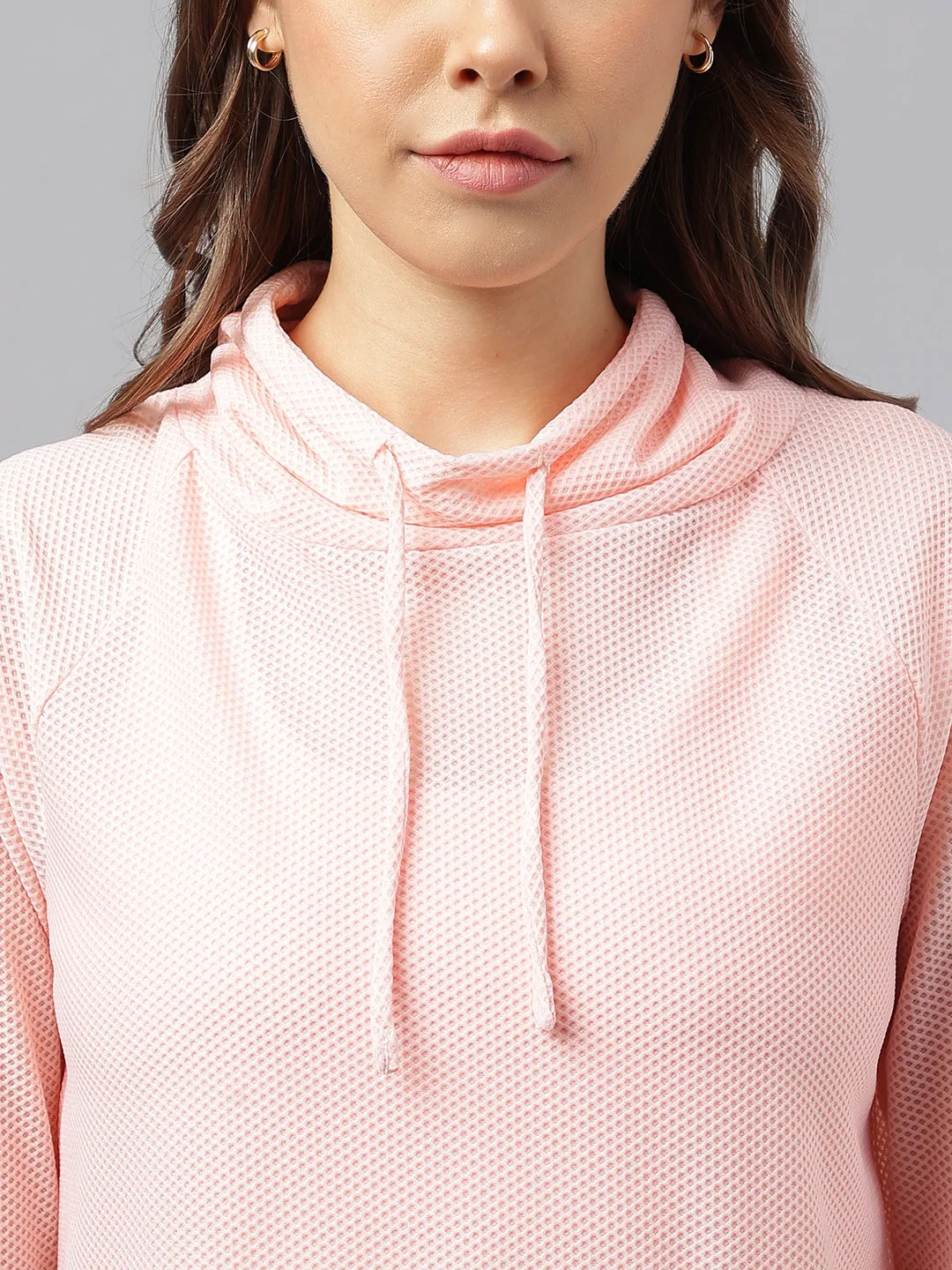 Women's self design sweat top