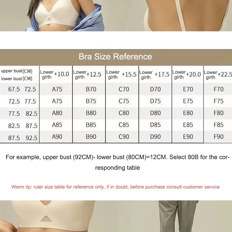 Women's Sexy Hollow Out Seamless Bra - Adjustable Full Cup Fashion Underwear