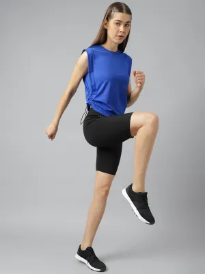 Women's side pull up crop top