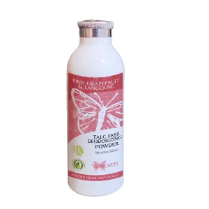 Women's Silk Deodorant Body Powder - Pink Grapefruit and Tangerine