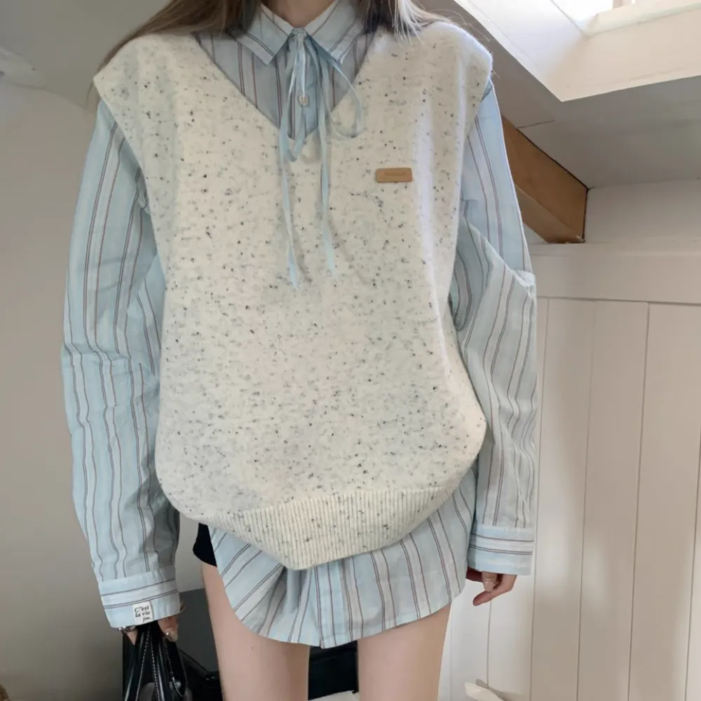 Women's Simple Loose Knitted Vest