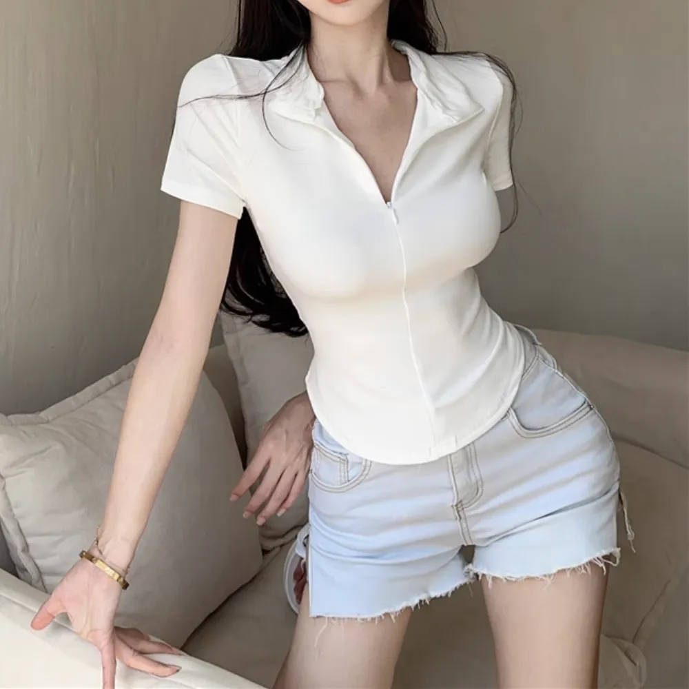 Women's Simple Sexy PoloT-shirt
