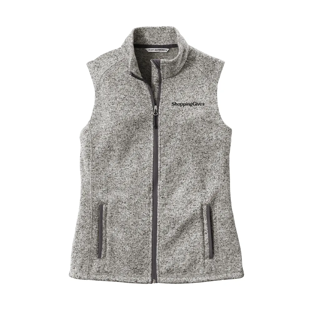 Women's Sweater Fleece Vest