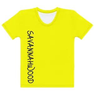 Women's T-shirt Savannahwood Yellow