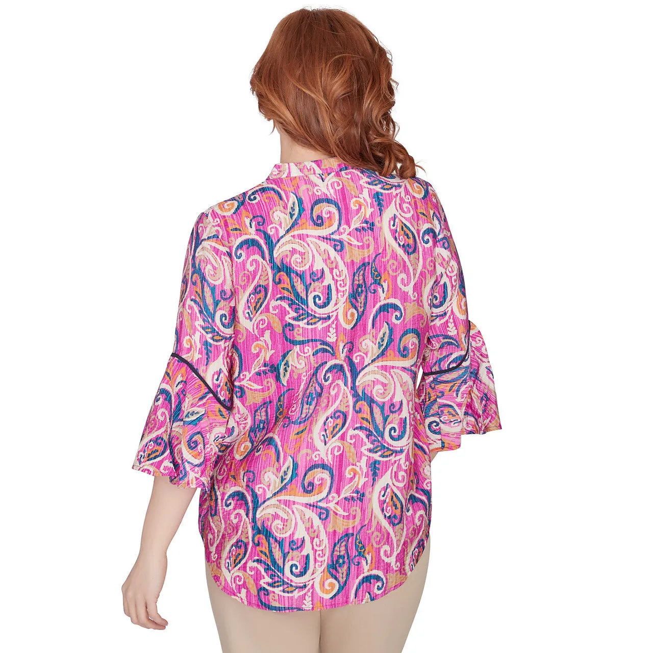Women's Tapestry Paisley Voile Top - 51440