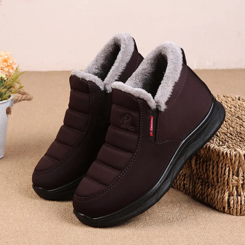 Women's Waterproof Cotton Anti-Slip Boots