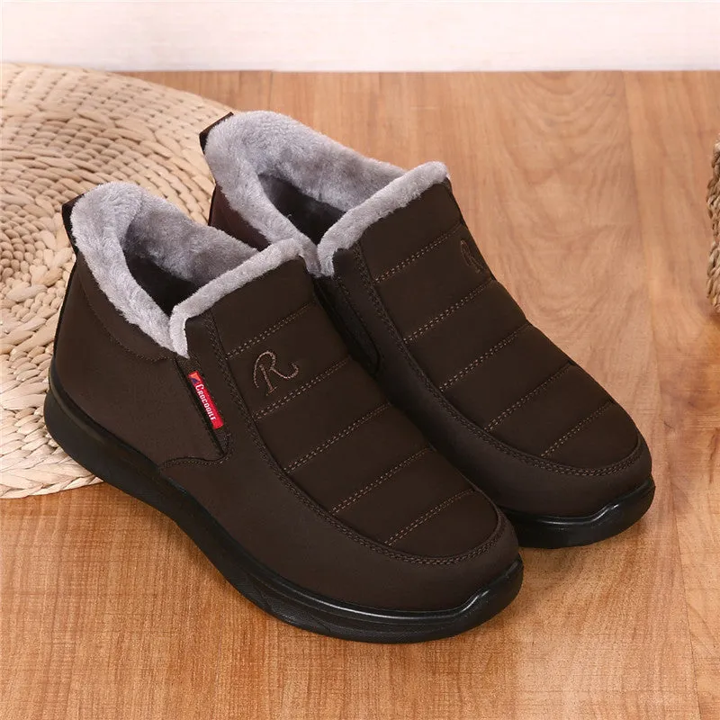 Women's Waterproof Cotton Anti-Slip Boots