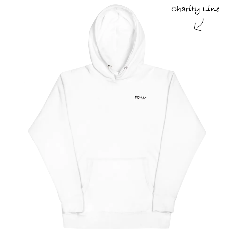 WPC Women's White Landscape Hoodie