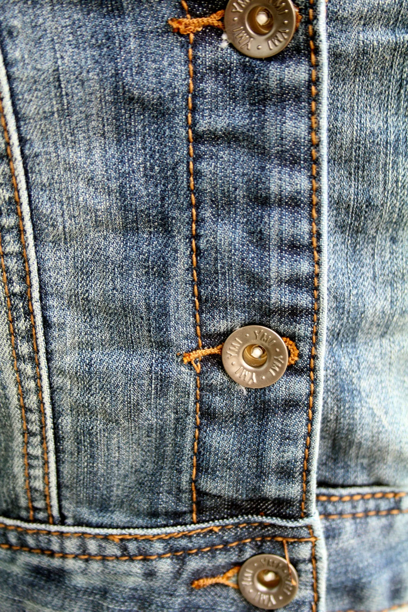 YMI | Denim Cropped Vest