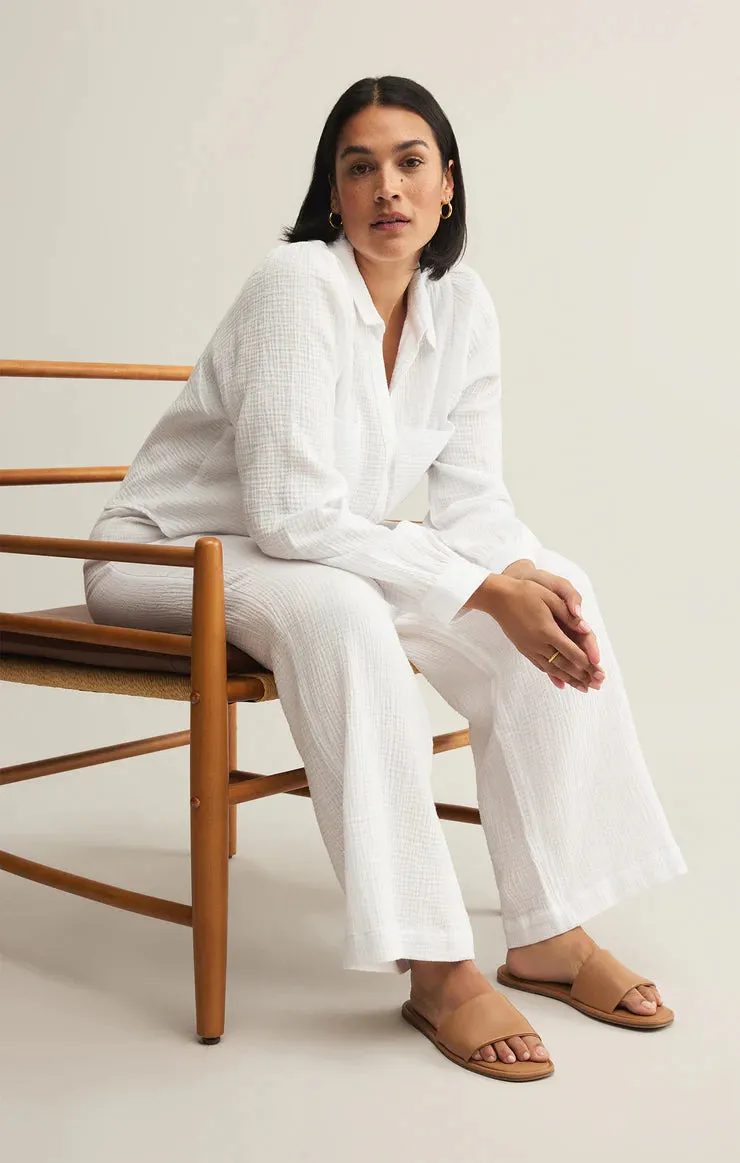 Z Supply Campo Button Up Gauze Top
