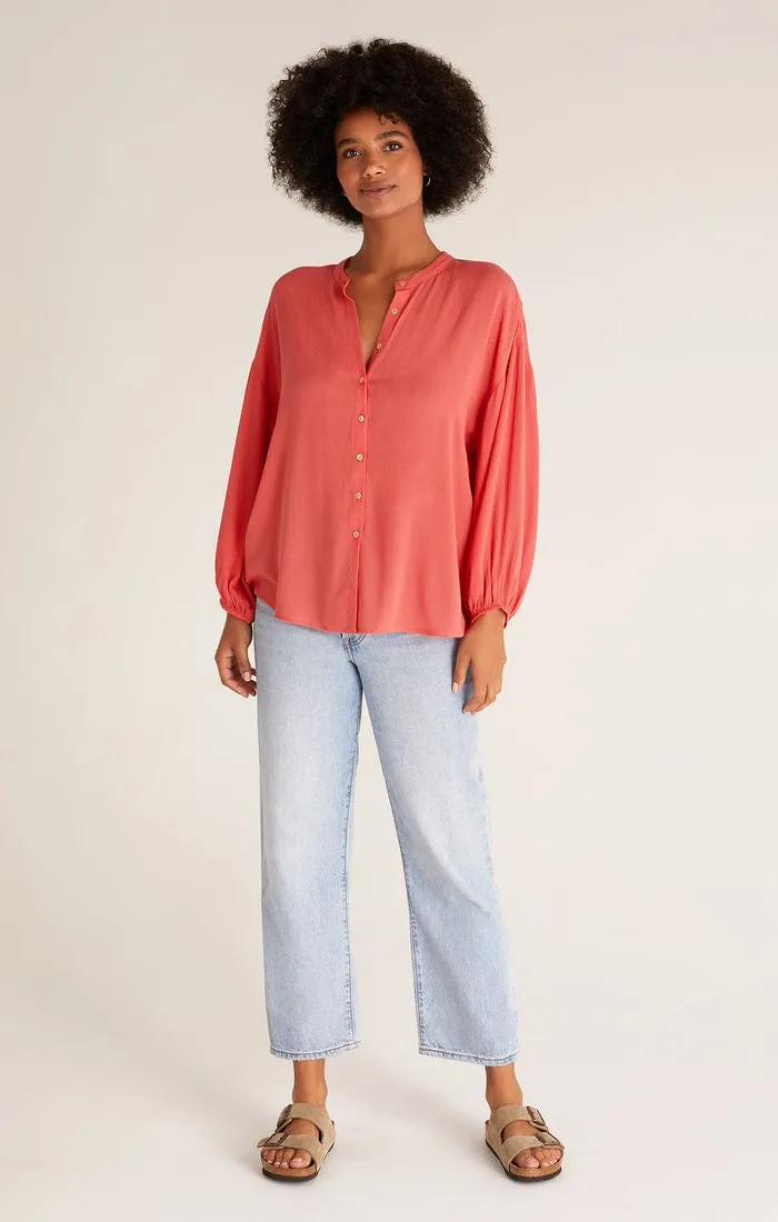 Z Supply Clarisa Crinkle Top