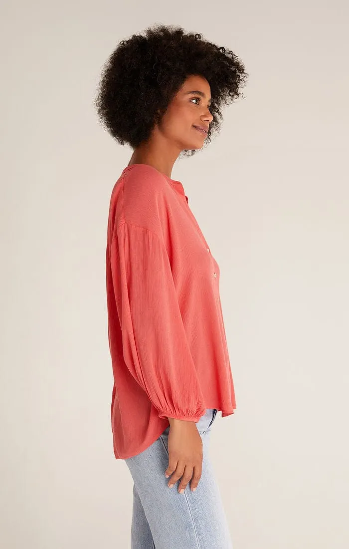Z Supply Clarisa Crinkle Top