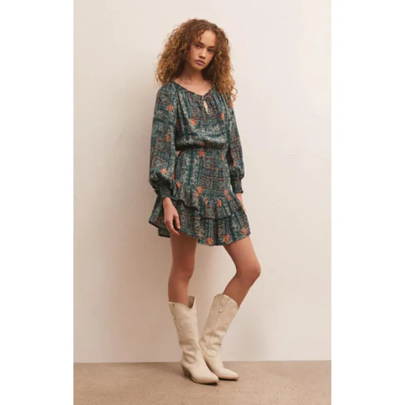 Z Supply Jo Printed Mini Dress
