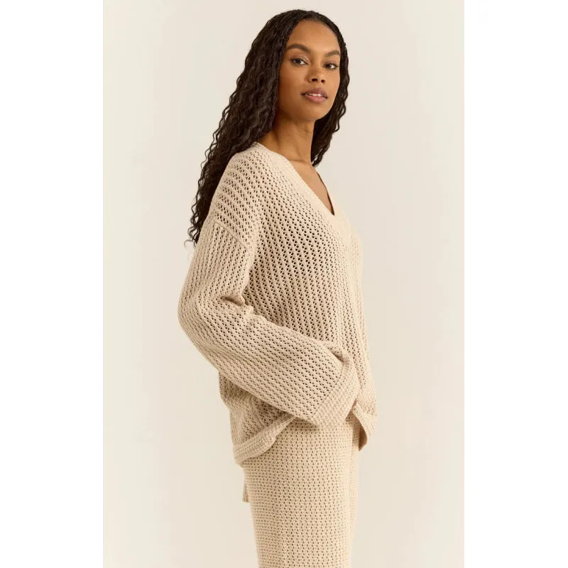 Z Supply Kiami Crochet Sweater