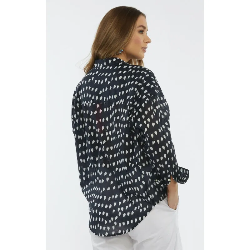 Zaket & Plover Cotton Voile Shirt