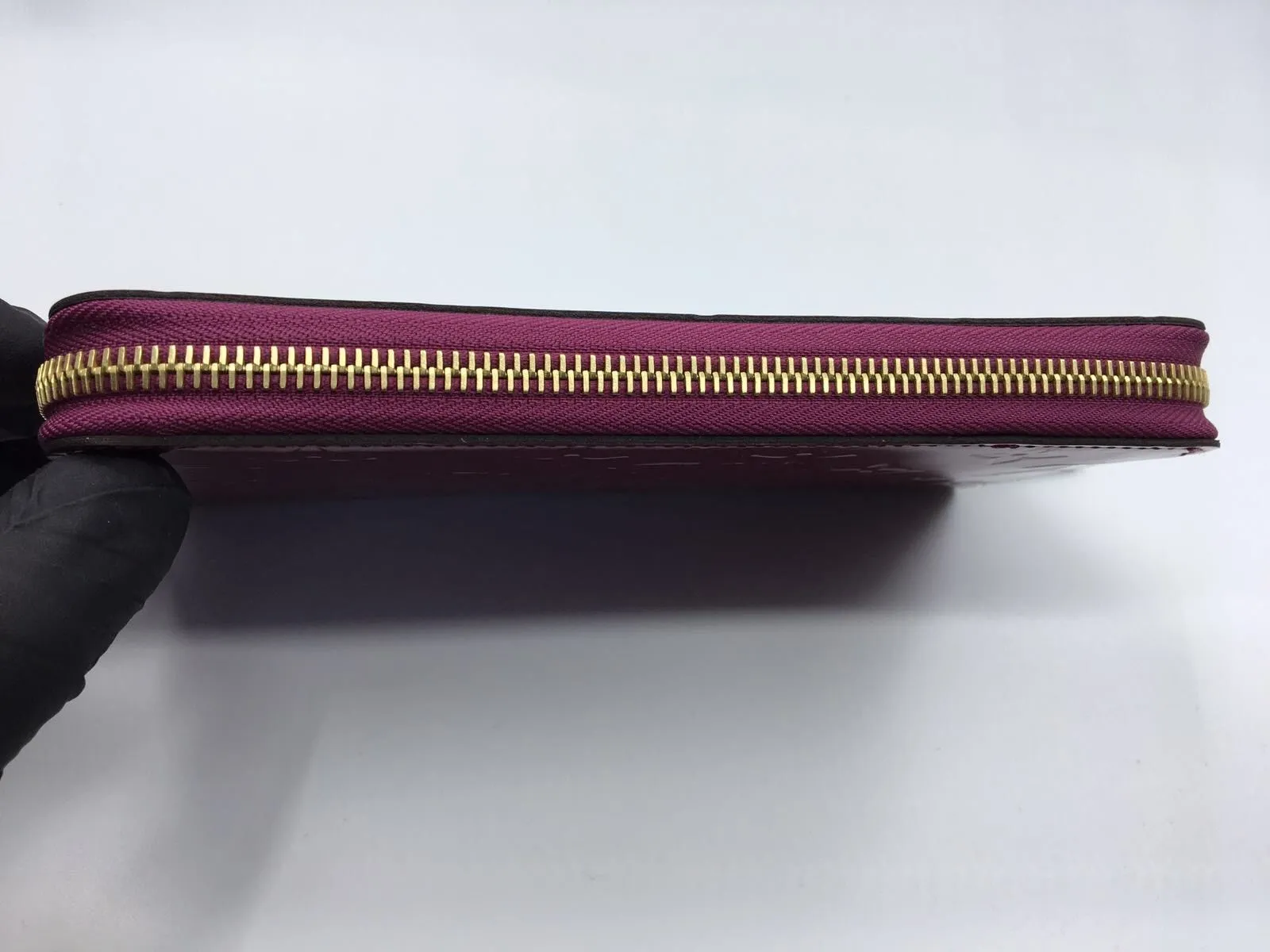 Zippy Wallet Monogram Vernis Violette