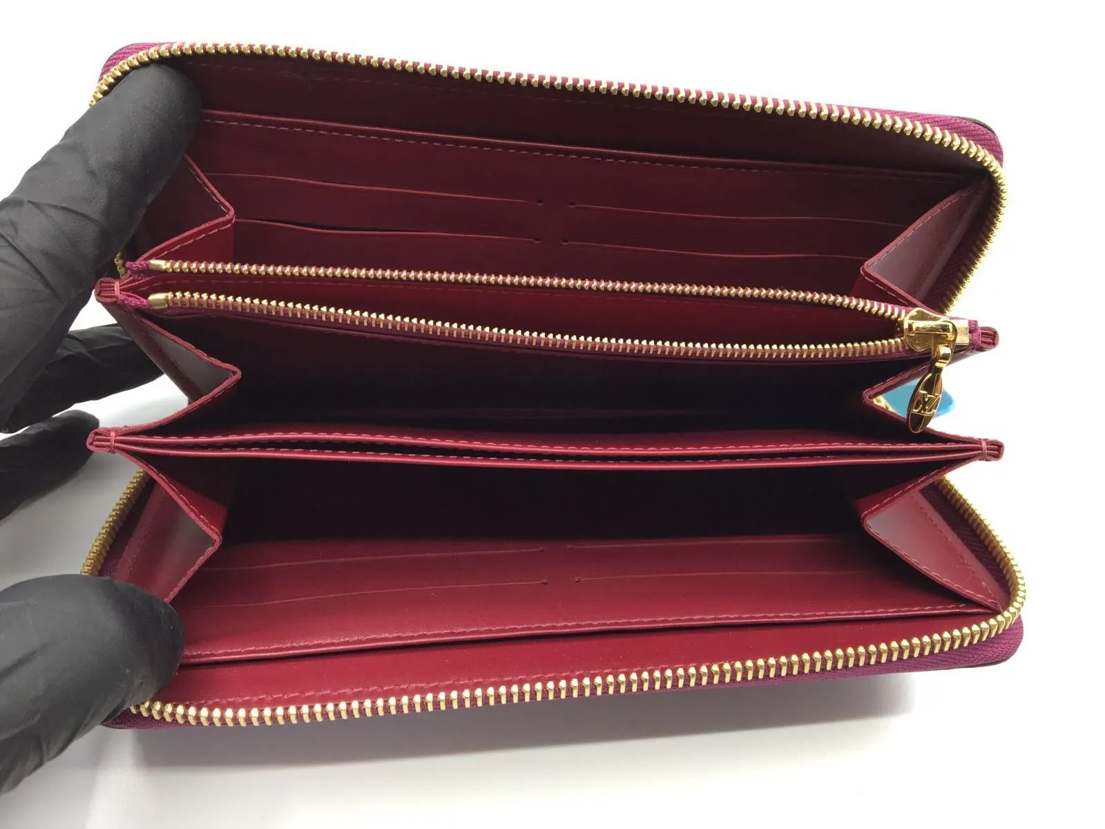 Zippy Wallet Monogram Vernis Violette